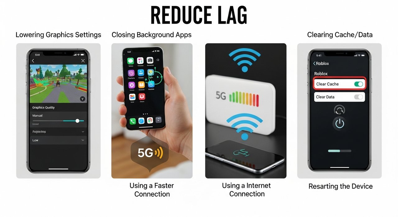 로블록스 모바일에서 렉 줄이는 방법 5가지! 완벽 최적화 비법