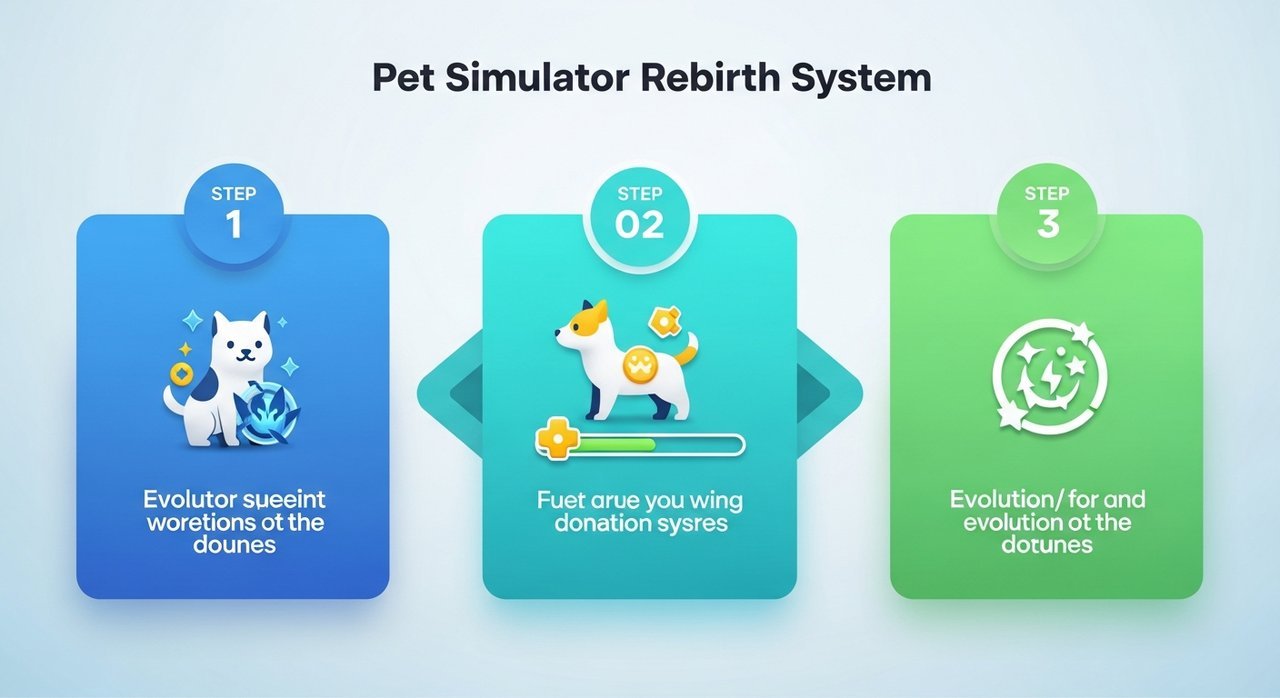 펫 시뮬레이터 환생 시스템 이해하기 3단계 완벽 가이드
