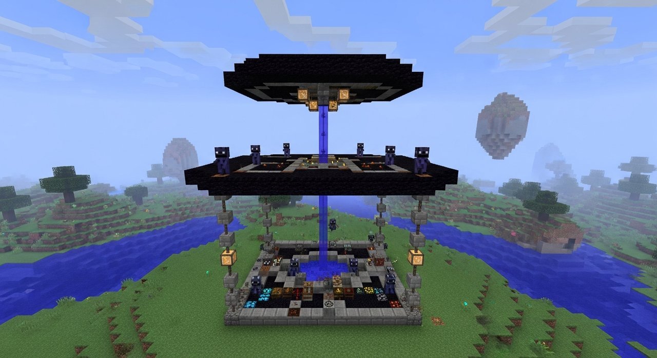 초간단! 마인크래프트 엔더맨 농장 만들기 조건 정리 3단계 가이드