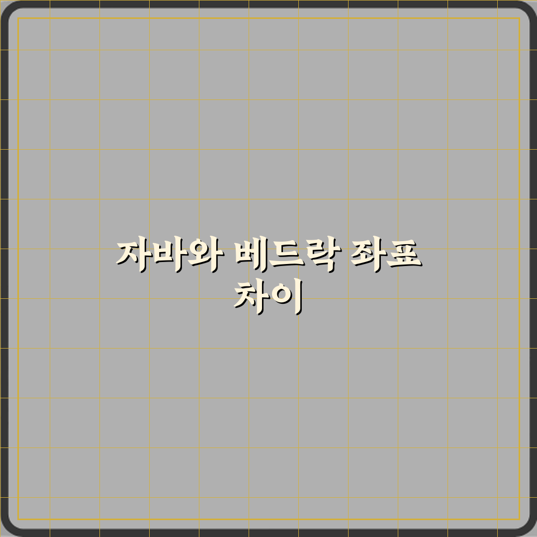 마인크래프트 좌표 보는 법 자바 베드락 차이 꿀팁 공유할게요